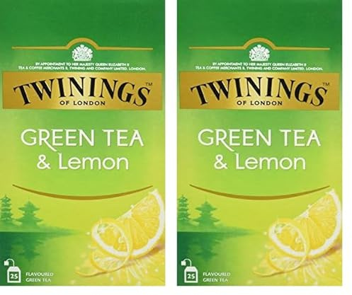 Twinings Of London Té Green Tea (Paquete de 2)