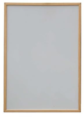 Kreidetafel für den Außenbereich, magnetische Kreidetafel, trocken abwischbar, schwarze Tafel, Holzrahmen, Wandmontage, einseitig