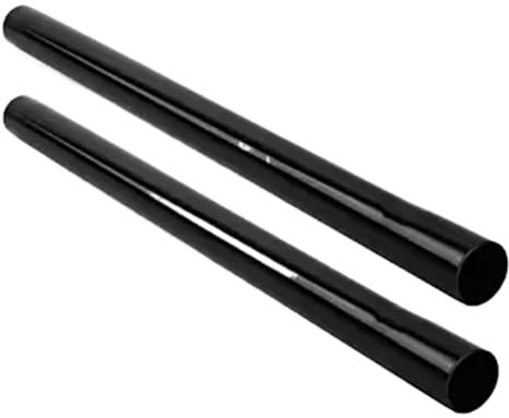 GZLLWVNK 2pcs Vacuum Cleaner 35mm Diameter Extension Tube Suction Tube Plastic Black Wet Dry Vacuum Cleaner Extension Rod