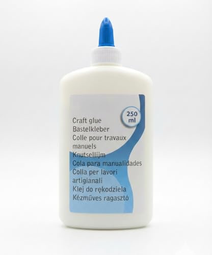 Ameisenkeks Colla per bricolage di alta qualità, 250 ml, versatile per scuola, hobby e fai da te