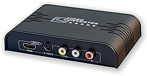 TECHLY Conversor Compuesto S-Video + Estéreo Audio a HDMI