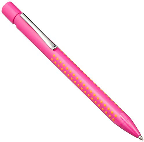 Faber-Castell 231001 - Druckbleistift GRIP 2010, 0, 5 mm, Pink-Orange