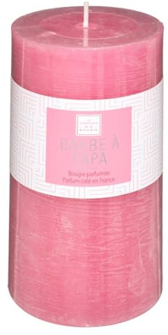 Atmosphera - Duftkerze Elea - Zuckerwatte - 411 g - Zuckerwatte rosa