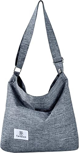 Fanspack Canvas Tasche Damen Umhängetasche Damen Handtasche für Schule Reisen