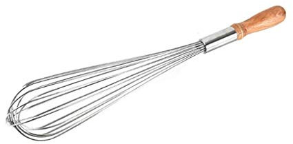 Fouet, Bois Massif Acier Inoxydable Oeuf Crème Barre De Brassage Manuel Outils De Cuisson ZHANGXIAO (Taille : 49×8.5cm)