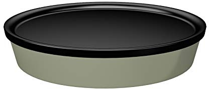 ORNAMIN Flat Fred 600ml Schale mit Deckel | Meal Prep | Made in Germany