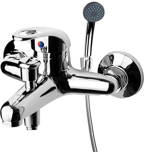 Rubinetto per vasca da bagno con doccetta (tubo doccia), miscelatore monocomando con doccetta, rubinetto da bagno, rubinetto da cucina, rubinetto per lavabo, rubinetto, vasca da bagno, rubinetto da