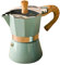 Hahepo Coffee Machine Percolator 300 ml Aluminium Italian Coffee Maker Percolator with Less Deposits Mocha Pot