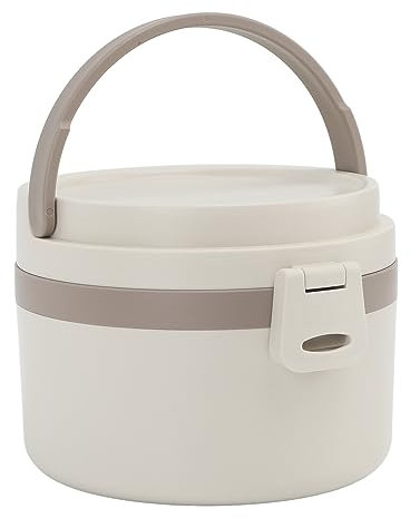 Fiambrera Aislante, Contenedor De Almuerzo Portátil A Prueba De Fugas De Acero Inoxidable 304, Caja Bento Apilable Para Almacenamiento De Alimentos, Para Oficina, Escuela, Viajes Al Aire Libre(700ml)