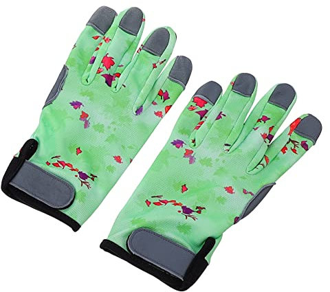 Gogogmee 1 Paar Gartenhandschuhe Für Gewächshausarbeiten Krallen Verschleißfest Und Bequem Für Gärtner Und Arbeiter Im Freien