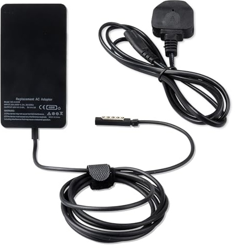 MXJFYY Alimentation 12V 3.6A Chargeur Secteur pour PC Portable Compatible avec Microsoft Surface Pro 1, Pro 2, Surface RT, Surface RT 2 et Tablettes Windows 8 10.1 Pouces