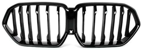 Griglie Radiatori Per Bmw X6 G06 Per M60i Lci 2024-Up Paraurti Anteriore Radiatore Rene Cofano Griglia Paraurti Anteriore Griglia Nero Lucido Linea Singola