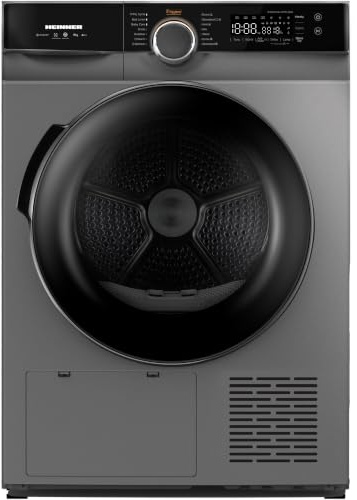 HEINNER HHPD-M9K3SA+++ – Wärmepumpentrockner 10 kg, Energieeffizienzklasse D, LED-Display, Sensor-Trocknung, 15 Programme, Weiß, 5 Jahre Garantie