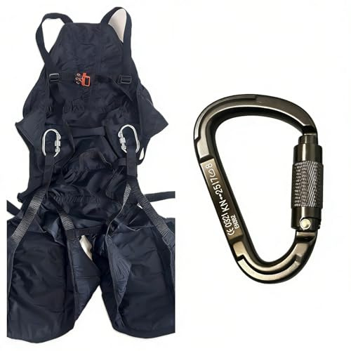 NONDK Arnés de Silla de Vuelo para Entrenamiento de Parapente Sin Piernas, Bolsa de Silla de Vuelo para Vuelo Libre.