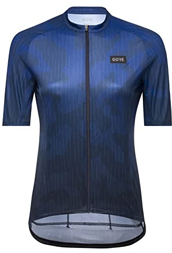 GORE WEAR Damen Rain Camo Trikot, Orbit Blue, 38 EU
