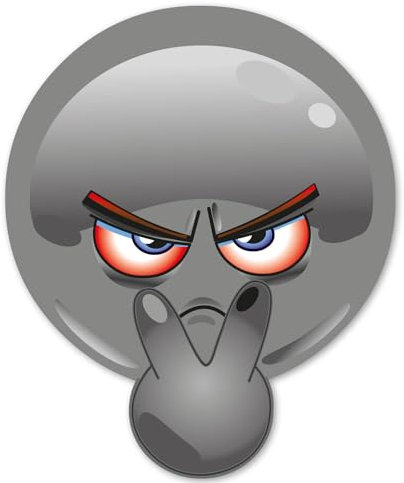 Smile pegatina nos vemos | 9 cm - negro | pegatina divertida para maletín portátil puerta nevera moto scooter coche | resistente a la intemperie | kfz376