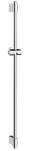 hansgrohe Unica Varia - Brausestange, Duschstange 105 cm mit Duschkopfhalterung verstellbar, Chrom