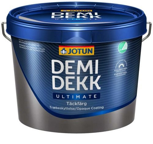 JOTUN DEMIDEKK ULTIMATE TÄCKFÄRG Holzfarbe Ultimate Täckfärg weiß 10l