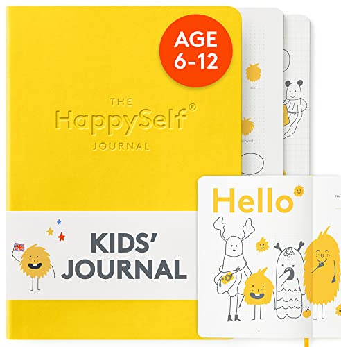 HappySelf Journal – den prisbelönta dagboken för barn i åldrarna 6-12 för att främja lycka, utveckla positiva vanor och fostra krävande sinnen [Engelska version]