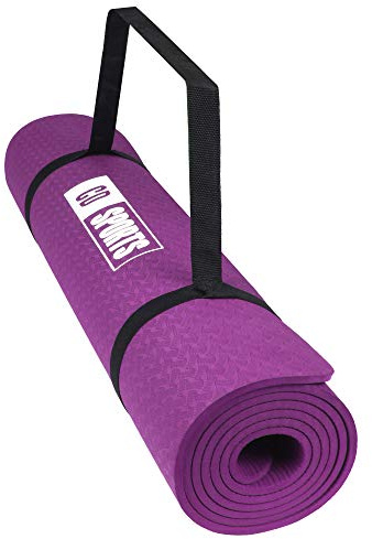 Calma Dragon Esterilla Yoga Fitness Gimnasia, Colchoneta de Yoga 89828 Antideslizante Estera para Pilates con Material ecológico TPE Mat diseñado para Entretenimiento y Entrenamiento físico (purpura)