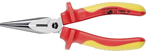TOOLCRAFT VDE FLACHRUNDZANGE GERADE 160