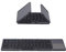 Mcbazel Tastiera Pieghevole Bluetooth 5.0 Senza Fili on Touchpad, Tastiera Portatile Senza fili Ricaricabile per PC, Tablet, Android, iPhone, Windows, Mac, iOS, iPad, Layout US