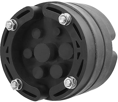 WITTKOWARE DN100 Mauerdurchführung 7-fach (8-18mm) | 100mm Ringraumdichtung 1,5 bar druck- & radondicht | Kabeldurchführung für Kernbohrung/Futterrohr | PA6-30 Druckplatten & V2A Schrauben | PA6-30 Druckplatten & V2A Edelstahl-Schrauben