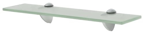 ARKEM Schwebendes Regal Glas 40x20 cm 8 mm Wandregal Ohne Bohren Waschbecken Ablage