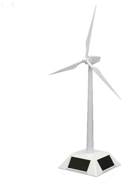 Generador de turbina eólica, generador de viento, Mini modelo de turbina eólica de conducción con energía Solar, Mini juguete Solar, modelo de Mini turbina aeroneradora, molino de viento con energía S