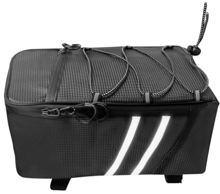 Supvox Fahrradsatteltasche Für Rücksitz Gepäckträgertasche Aufbewahrungstasche Satteltasche Fahrradzubehör Große Kapazität Langlebiges Material Einfache Installation