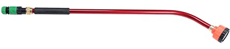 Adjustable Water Sprayer Wand Durable High Rise Stick Sprinkler Aluminum Alloy Plastic Plant Watering for Garden Yard Farm (90CM)
