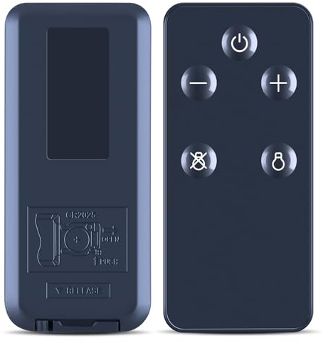 CLVIZCXOM Remote Control Fit for Dimplex Cellini/Volterra Opti-V Heater | For Opti-V CLL-OV Cellini, VLT-OV Volterra Electric Fire