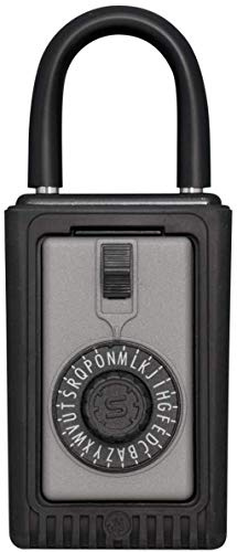 Kidde AccessPoint 001012 KeySafe Original 3-Key Portable, Spin Dial, Titanium Gray