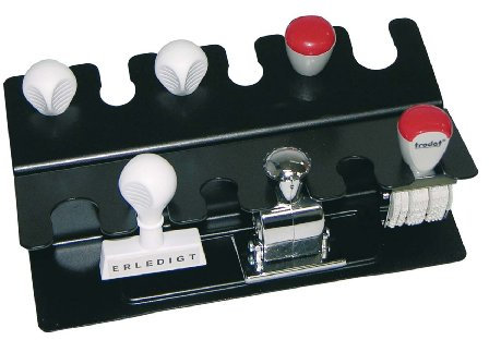 Wedo 6401201 Stempelträger (12er gerade) schwarz