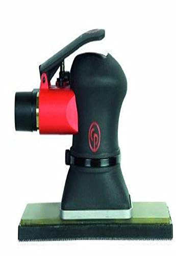 Chicago Pneumatic Tool CP7264E - Lijadora Jitterbug sin vacío con almohadilla de diseño rectangular y orbital aleatorio