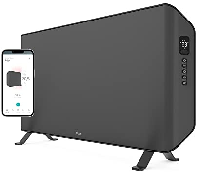 DUUX | Edge 2000 | Smart Convector Heater | Grey |2000W of Heating Power | 30m² Room Size