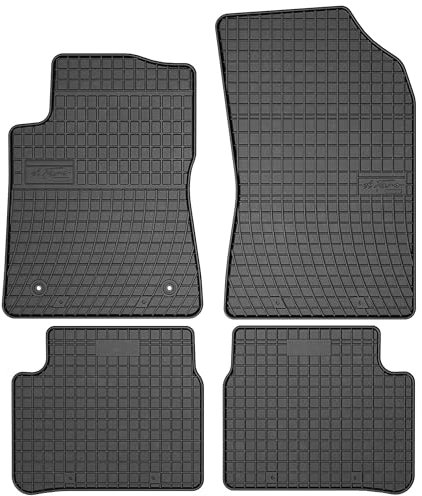 MOTOS Gummimatten Auto Fussmatte passend für Citroen C3 III ab 2016 Hatchback Verbessern Sie Ihren Reisekomfort mit Antirutschmatte Auto- Allwetter fußmatten Auto, Schutz vor Verschmutzung