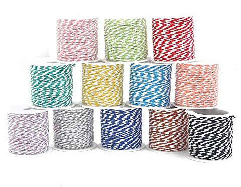Garten Schnur 12 Teile 10 Meter/Rolle 1,5mm Baumwolle bäckerbäcker zwinge seilkordel Hochzeit Dekoration Geschenk verpackung rustikale handgefertigte Handwerk