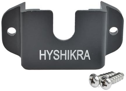 HYSHIKRA Radio Halter, Handheld Walkie Talkie Lautsprecher Clip Haken, Mobile Radio Mikrofon Halterung, 3 in 1 Halterung kompatibel mit Baofeng Quansheng Motorola und CB Radio (Schwarz)
