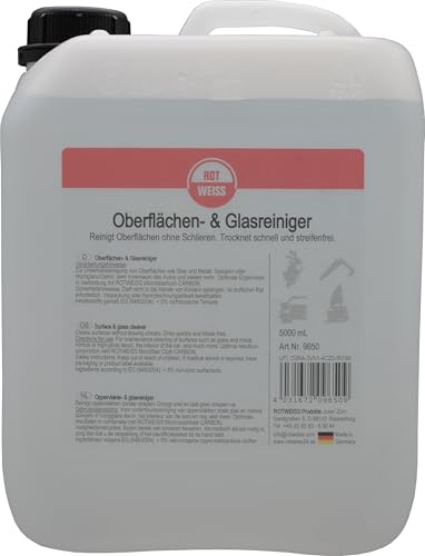 ROTWEISS 9650 Oberflächen- & Glasreiniger 5 L