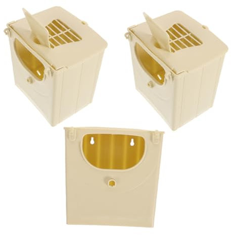 HAPINARY 3stücke Teiliges Vogel Brutkasten Atmungsaktivem Für Wellensittiche Und Nymphensittiche Installieren Reinigen Für Garten Und Balkon