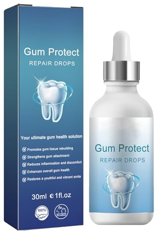Gum Regrowth Repair Efficace Cura Orale,Gel per la Rigenerazione delle Gengive,Gocce di Igiene Orale Naturale,Collutorio Naturale per l'Igiene Orale,Essenza Riparazione Gengive