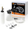 Toolopimal Deflettore liquido frenante ad aria compressa da 1 litro con 4 adattatori cilindri principali (90-120 PSI) per autoveicoli