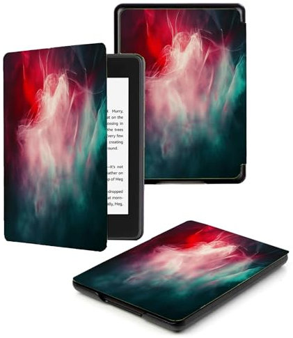 Étui pour Kindle Paperwhite 11e Génération 2021 & Signature Edition Léger,avec Fonction Auto Sleep/Wake,Non Compatible avec d'autres Liseuses Électroniques,Couleur Fumée Brumeuse
