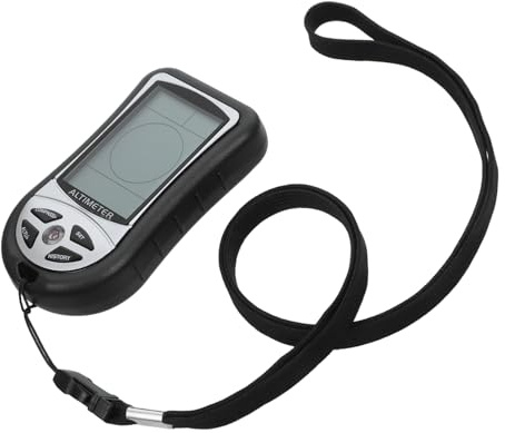 HANABASS Barometro Portatile Elettronica Misuratore Meteorologico Per Esterni Campeggio e All Aria