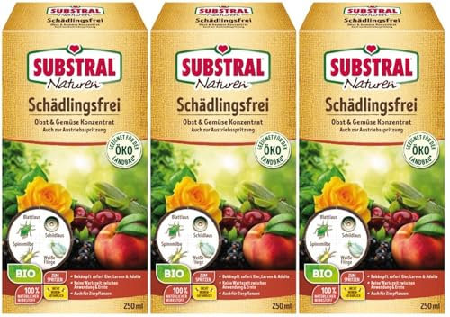 3 X 250ml Schädlingsfrei Obst & Gemüse Konzentrat