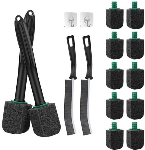 Bimsstein Toilette, Bimsstein Toilettenreiniger 16 Stück, Toilet Pumice Stone, Pumice Cleaning Stone, Cleaning Block Wc mit Griff für Bad Toilette Küche Tiefe Flecken, Kalk Entfernen und Urinstein