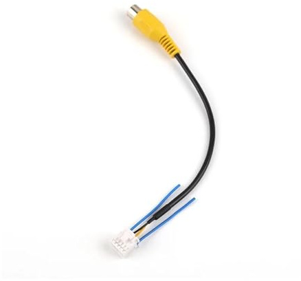 Adaptateur RCA 10 Broches pour Caméra De Recul pour Autoradio Lecteur DVD Écran Multimédia Android