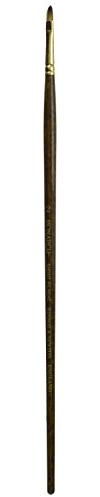 Winsor and Newton 5505002 Monarch Short Filbert Brush, 2 Size, Pack of 3