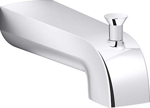 Kohler 97089-CP Pitch® Wall-Mount Diverter Bath spout, Polished Chrome